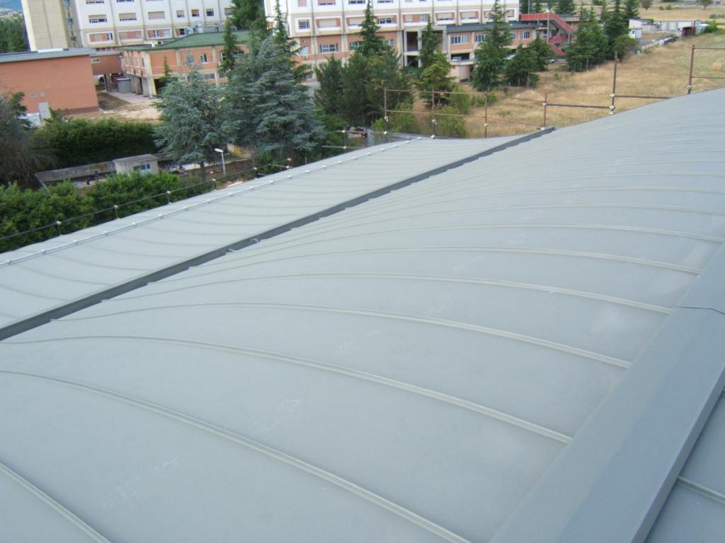 Tecnica Doppia Aggraffatura Vmzinc Plus verde lichene